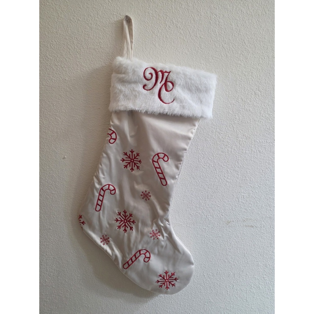 Mariah Carey Official Christmas Satin Embroidered‎ Stocking